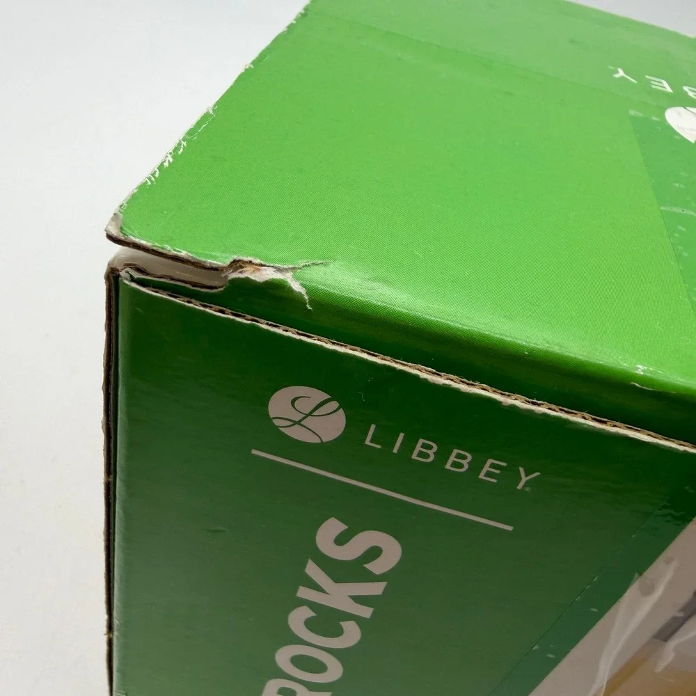 Libbey Rocks Lowball Tumblers glasses Weighted Base barware 12.25fl oz